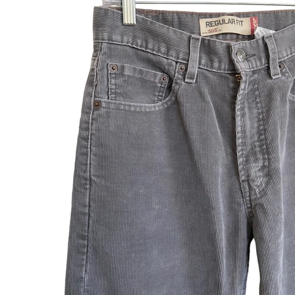 Levi’s 505 REGULAR FIT CORDUROY JEANS
